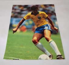 Careca Mini Poster Photo Display Brazil World Cup Vintage Soccer Footbal... - £19.02 GBP