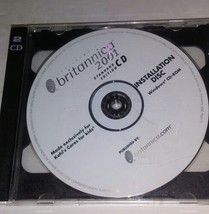 Britannica 2001 Edition Standard CD ROM - Windows - Vintage Logiciel Disque - £28.03 GBP