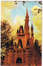 Florida Postcard Disney Magic Kingdom Cinderella Castle Fantasyland - $2.96