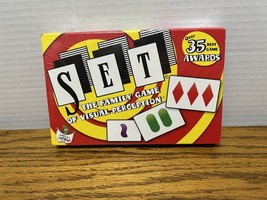 SET The Family Game of Visual Perception Card Game New Sealed - $7.91