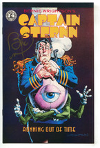 Captain Sternn Running Out Of Time 1 NM Signed Bernie Wrightson Promo - £96.92 GBP