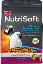Nutrisoft Macaw &amp; Cockatoo Food: Soft Texture, Natural Flavors, Optimal Nutritio - £29.77 GBP+
