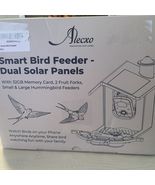 Smart Bird Feeder with Camera Dual Solar Panels 32 GB SD Card, AI Bird R... - €66,51 EUR Smart Bird Feeder with Camera Dual Solar Panels 32 GB SD Card, AI Bird R... - €66,51 EUR