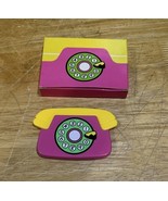 Avon Vtg Hello It’s Me Phone Comb Mirror Combo Pink 1990s NOS Girls - $27.77 CAD