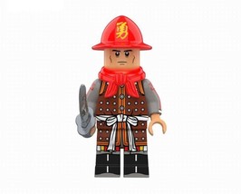 YY Minifigure Building Custom Ming Dynasty Warrior knight soldier Red Helmet - £4.85 GBP