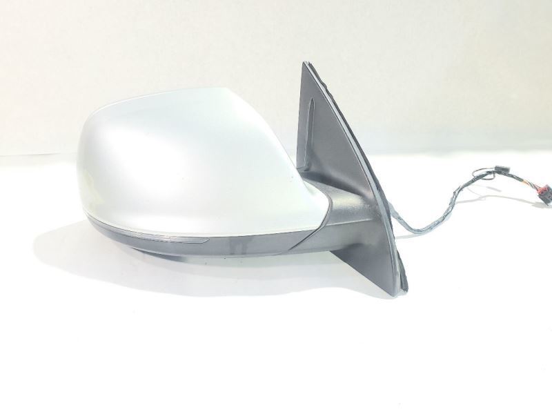 2013 2015 Audi Q7 OEM Passenger Right Side View Mirror Power Fold Silver SUV TDI Item image 7