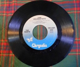 45 RPM: The Babys &quot;Back on My Feet Again&quot; &quot;Toyko&quot;; 1979 Vintage Music Record LP - £2.95 GBP