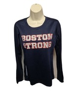 Boston Strong Womens Medium Blue Long Sleeve Jersey - $437.24 MXN