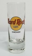 HARD ROCK CAFE Chicago Illinois Travel Tall Shot Glass Bar Shooter Souvenir - $9.99