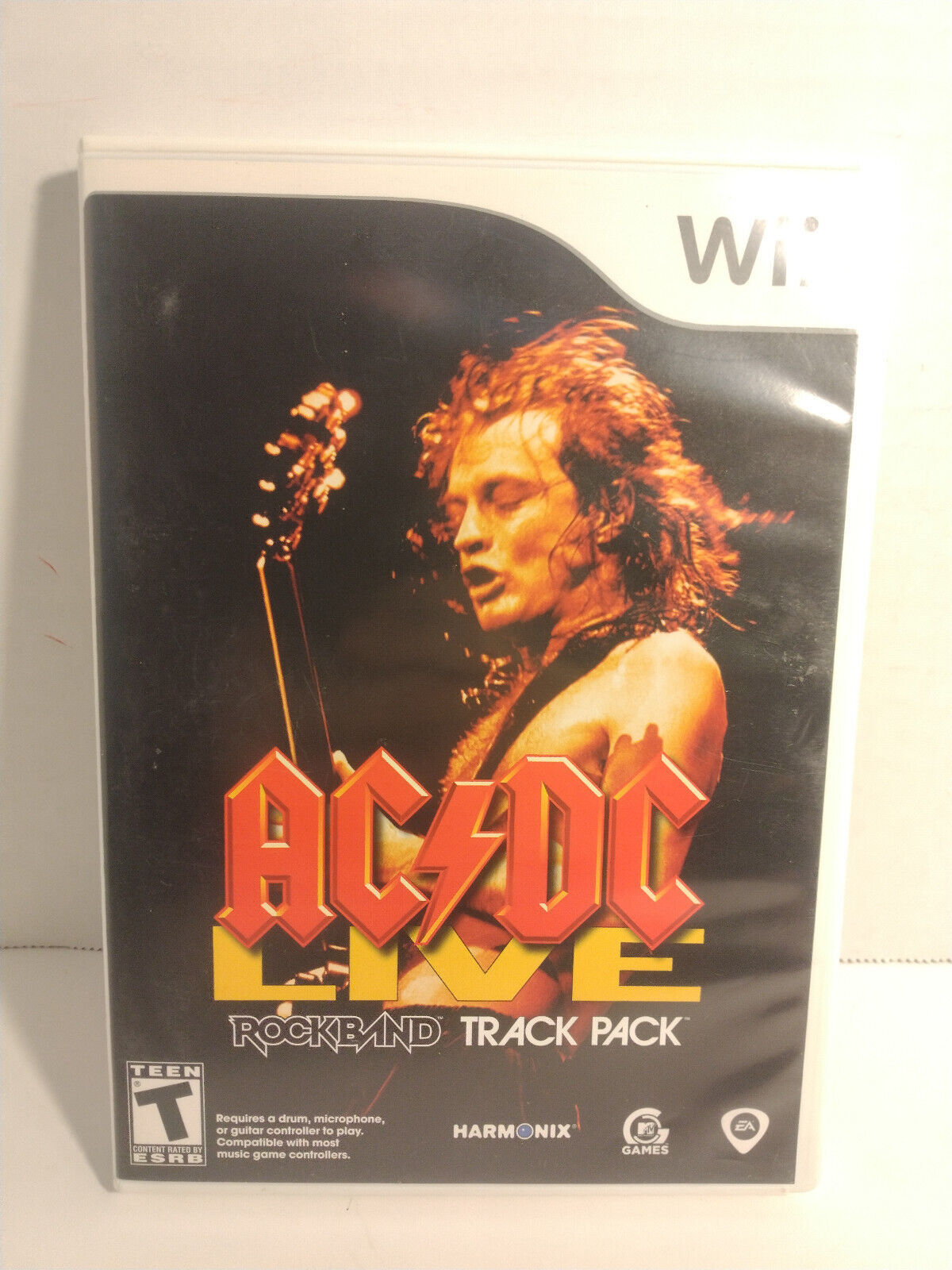 Primary image for Nintendo Wii AC/DC Live Rock Band Track Pack 2008 CIB Tested