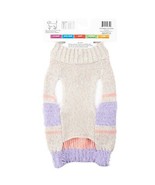 Walmart Brand Dog Sweater Adorbs MEDIUM Oatmeal and Lavender Colors New - £9.15 GBP