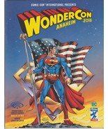 WonderCon Anaheim 2018 Program Book &amp; Complete Schedule Superman DC Comi... - $29.99