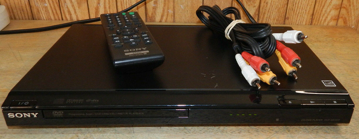 Sony DVP-SR101 Single Disc CD DVD Player with Remote and Cables - $19.58