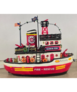 Lemax 156835 Carole Towne Collection Harbor Fire Boat 2008 READ - $371.54 MXN