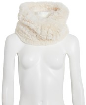 Steve Madden Faux Fur Infinity Scarf Womens Size One Size Color Ivory - £50.34 GBP