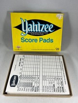 Vintage Yahtzee Score Pads - 4 Partial Pads From 1956 - Unused - £7.45 GBP