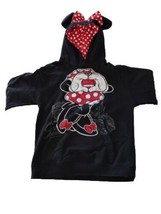 Disneyland Youth Girls Minnie Mouse Pullover Hoodie Jacket Size XL - $16.79