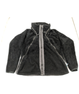 KUHL Women’s Flight Jacket Fleece Black Size XL Hood Outdoors Style 2015 - £63.22 GBP