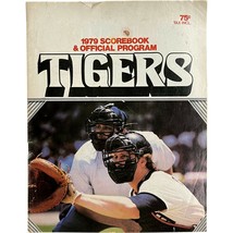 Detroit Tigers Baseball Vintage 1979 Scorebook and Official Program - £11.79 GBP
