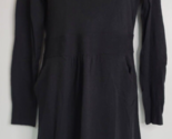 J. Crew Long Sleeve Turtleneck Black Wool Cashmere Pockets Sweater Dress... - $38.99