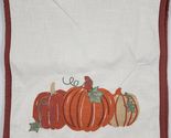 Pumpkin Decor Fall Table Runner Embroidered Long Autumn Table Runner 18&quot;... - $13.00