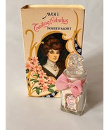 Vintage 1970s Avon Trailing Arbutus Powder Sachet - NIB NOS Bottle and Box - £10.21 GBP
