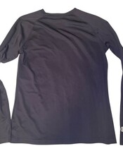 USTA Billie Jean King Tennis Center Long Sleeve Performance Top XS Navy Women image 4