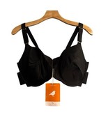 NEW Ploomage The Robin Black Plunge Front Closure Underwire Adjustable B... - $471.03 MXN