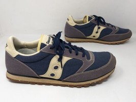 Saucony Jazz Low Pro Blue Vegan Hemp Canvas Shoes Sneakers 2887-12 Mens ... - £39.51 GBP