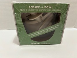 New Pourfect SCRAPE-A-BOWL Flat Beater Kitchenaid Mixer 5 Qt Tilt Head Sealed - £7.82 GBP