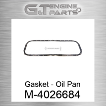 M-4026684 Gasket - Oil Pan Made By Interstate Mcbee (New Aftermarket) - £110.22 GBP