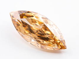 2.01ct Yelow Diamond - Natural Loose Fancy Orangy Yellow GIA SI2 Marquise Shape - £6,163.70 GBP