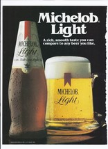 1982 Michelob light Beer Print Ad 8.5&quot; x 11&quot; - $19.21
