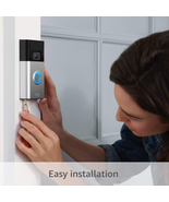 1080P HD Video Ring Video Doorbell Improved Motion Detection, Easy Insta... - £126.28 GBP