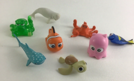 Disney Finding Nemo PVC Figures Topper 8 Lot Dory Squirt Pearl Hank 2015 Bandai - £38.91 GBP
