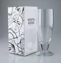 Kosta Boda 30 CL Ligne Bière Verre 7021512 W / Original Boite Bonne - £53.69 GBP