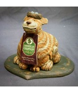 Vintage American Chestnut Folk Art Cat Figurine &quot;GUARDIAN ANGEL&quot; #AM4001... - £19.35 GBP