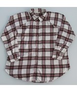 Terra &amp; Sky Women&#39;s Soft Flannel Shirt Size 0X (14W) - $20.58 CAD