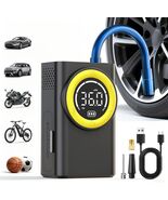 Tire Inflator Portable Air Compressor,150 PSI Cordless Air Pump for Car ... - €32,56 EUR