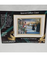 An American Christmas Sample Holiday Greeting Card 7 1/4&quot; X 5 1/8&quot; - €10,91 EUR