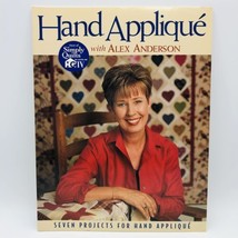 Hand Applique Quilt Pattern Paperback By Alex Anderson - $8.00