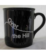 Vintage &quot;Over the Hill&quot; Mug Hallmark 1985 Black Inside and Out 3.5&quot; - £11.80 GBP