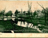 West Lawn Cemetery McKinley Grave Site Canton Ohio OH 1908 DB Postcard - $10.84