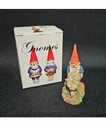 Klaus Wickl Gnome Wilbur 1993 Enesco In Box Fairy Garden - $25.48