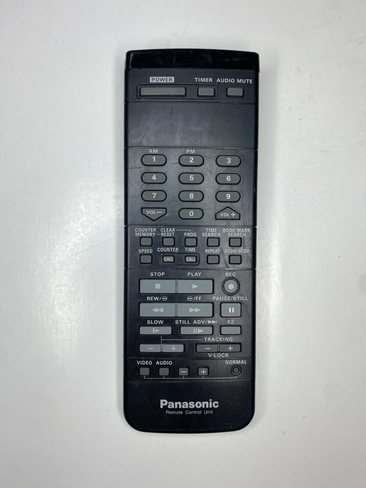 Panasonic VSQS1236 TV VCR Combo Player Remote Control for AG520AH AG520AHT +more  			