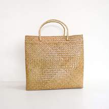 Chanika - French Straw Basket Bag - £79.48 GBP+