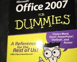 Microsoft Office 2007 for Dummies (Paperback or Softback) - £12.52 GBP