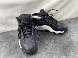 Air Jordan Retro 13 GS Sneaker Youth Kids Boys 1Y Basketball Shoes Black... - $19.62