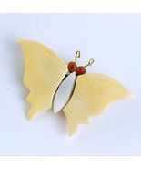Vintage Shell Butterfly Pin Brooch Jewelry - €10,34 EUR