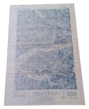 1936 Mt Tom Quadrangle Jefferson Co Washington USGS Army Corps Tactical Map - $34.60